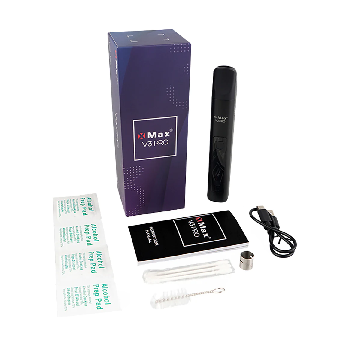 V3 Pro de X Vape - Vaporizador Herbal y de Extracciones (Negro) - Imagen 5