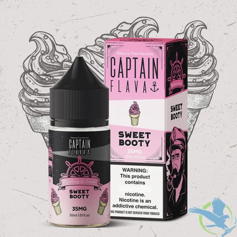 Captain Flava Sweet Booty con Nicotina vape