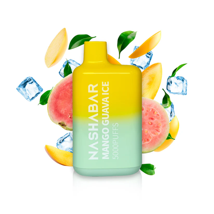 Nasha Bar 5000 Mango Guava Ice - (Vape Desechable 5000puffs)