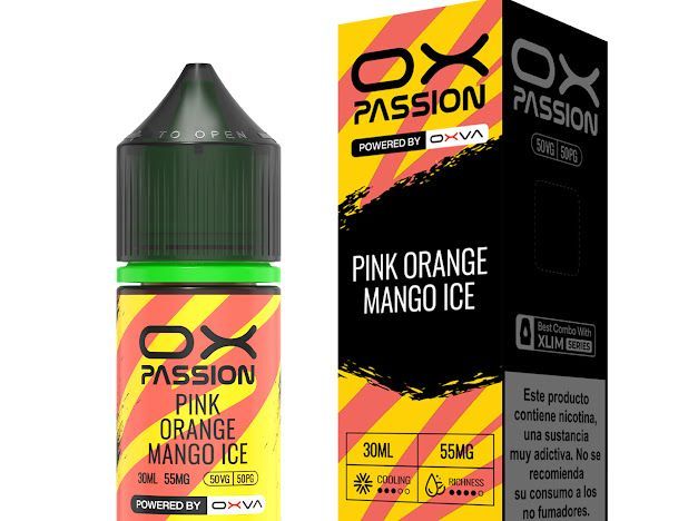 Ox Passion - Pink Orange Mango Ice 30ml (Sales de Nicotina)