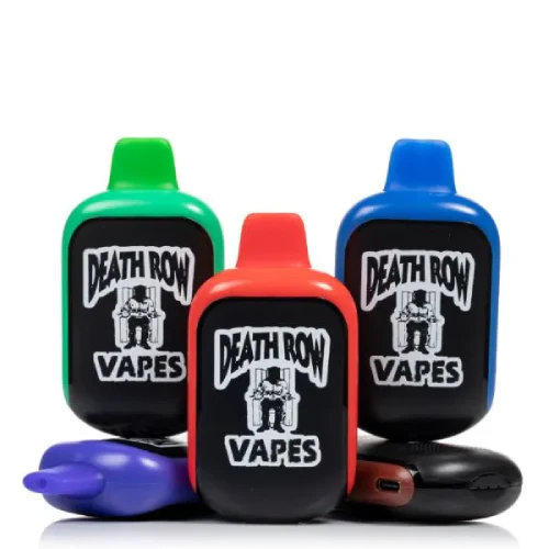 Snoop Dogg Death Row QR5000 Strawberry Banana - (Vape Desechable 5000 puffs) - Imagen 3