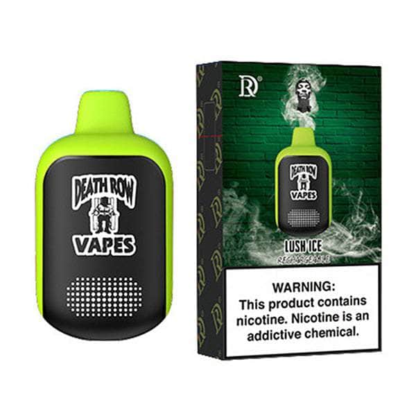 Snoop Dogg Death Row QR5000 Lush Ice - (Vape Desechable 5000 puffs)