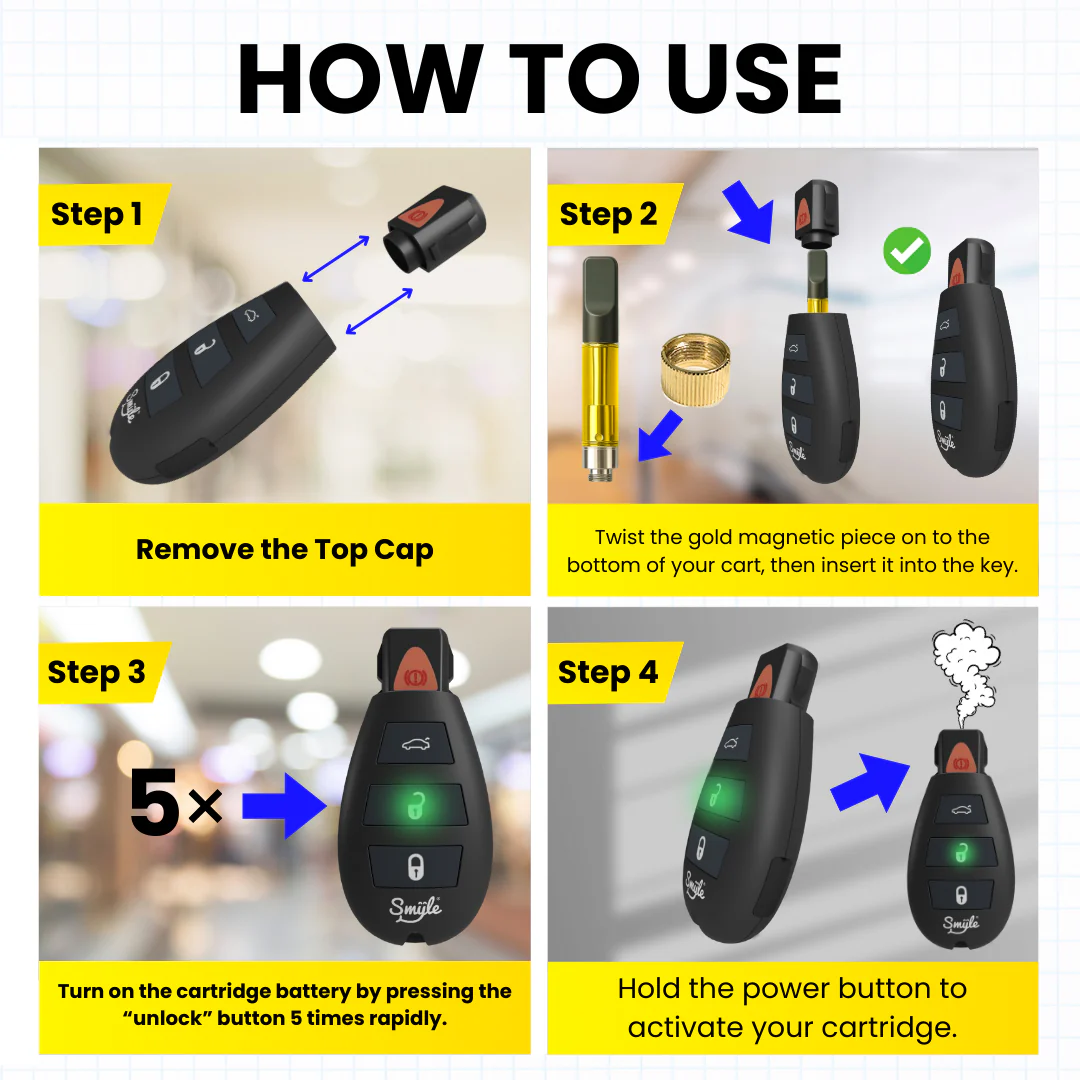 Penjamin Smyle Labs Car Key - Batería para Destilados - Imagen 5