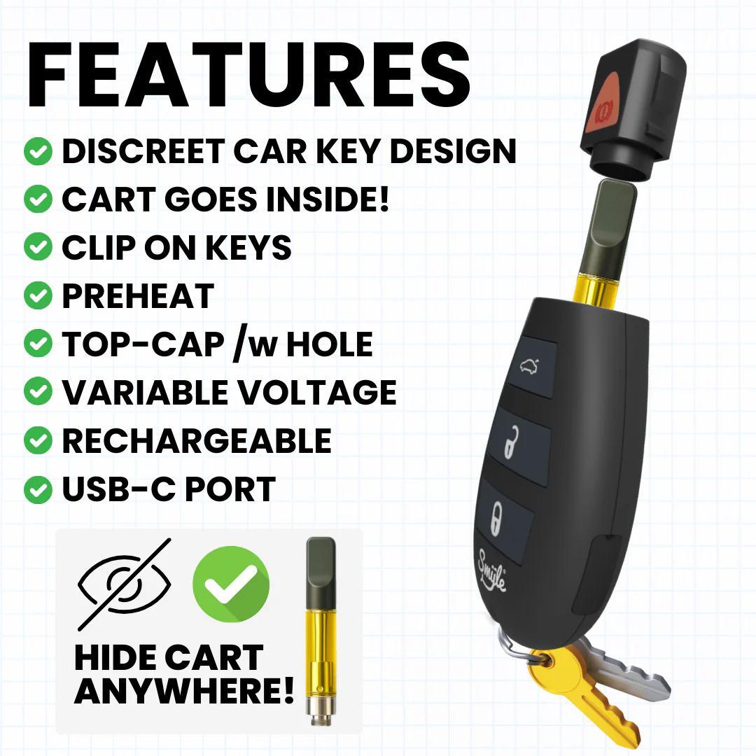 Penjamin Smyle Labs Car Key - Batería para Destilados - Imagen 6