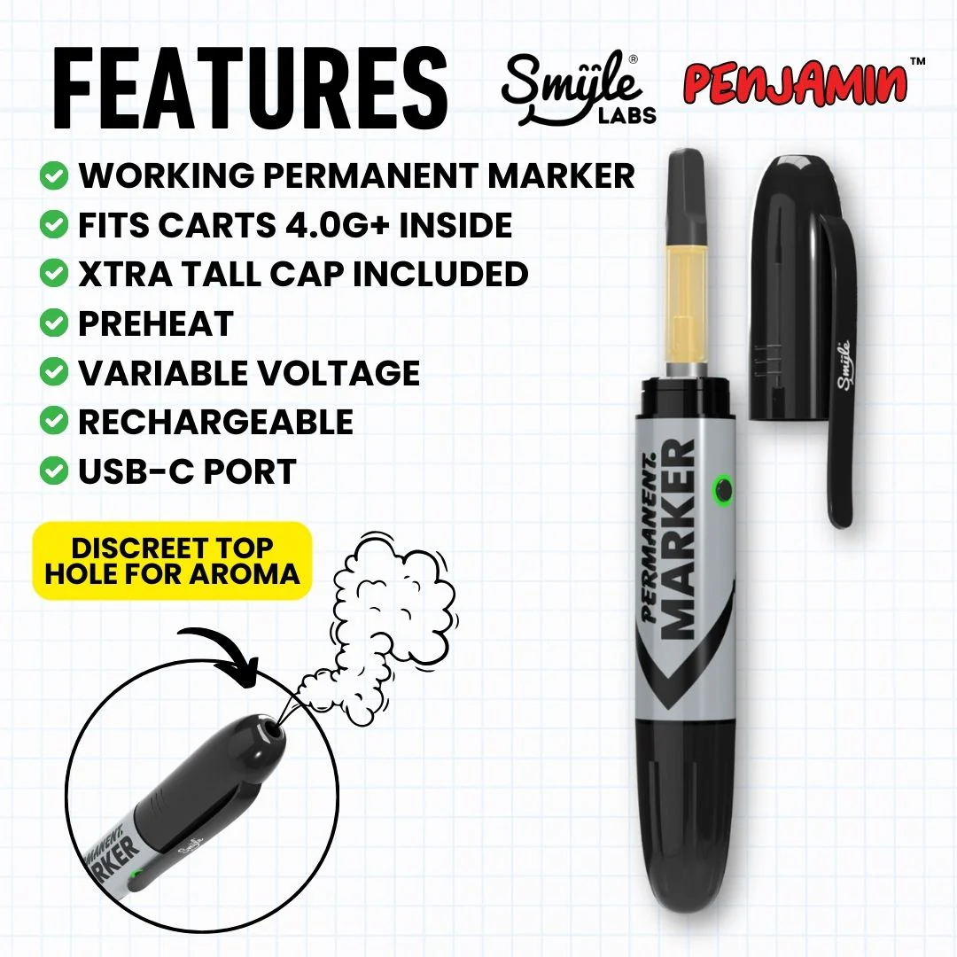 Penjamin Smyle Labs Marker - Batería para Destilados - Imagen 3
