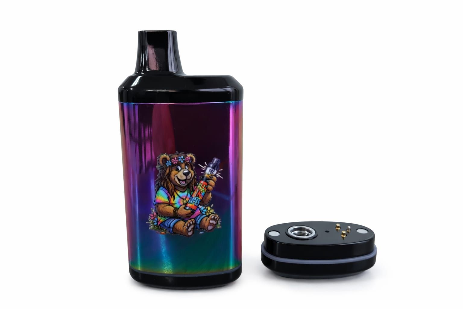 batería para cartuchos 510 destilados marca all un vapes secret pro cartucho oculto