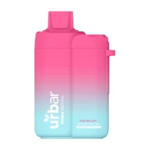 Vape desechable urbar hydra de 8000 puffs sabor a ice valley