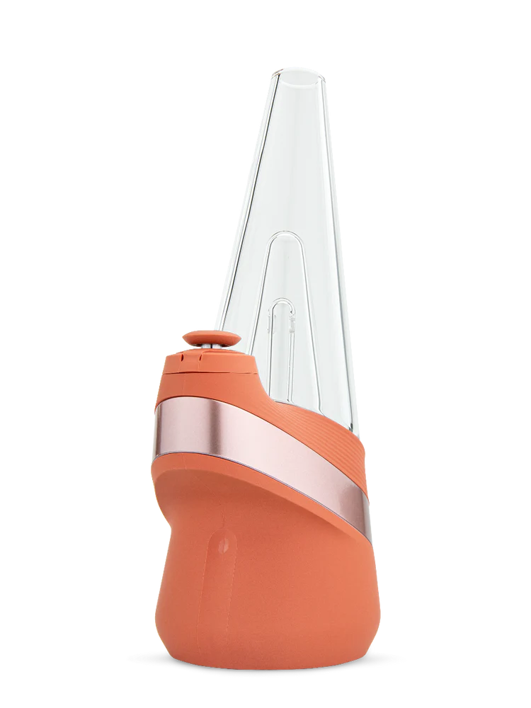 Vaporizador de extractos puffco peak vista frontal izquierda canyon