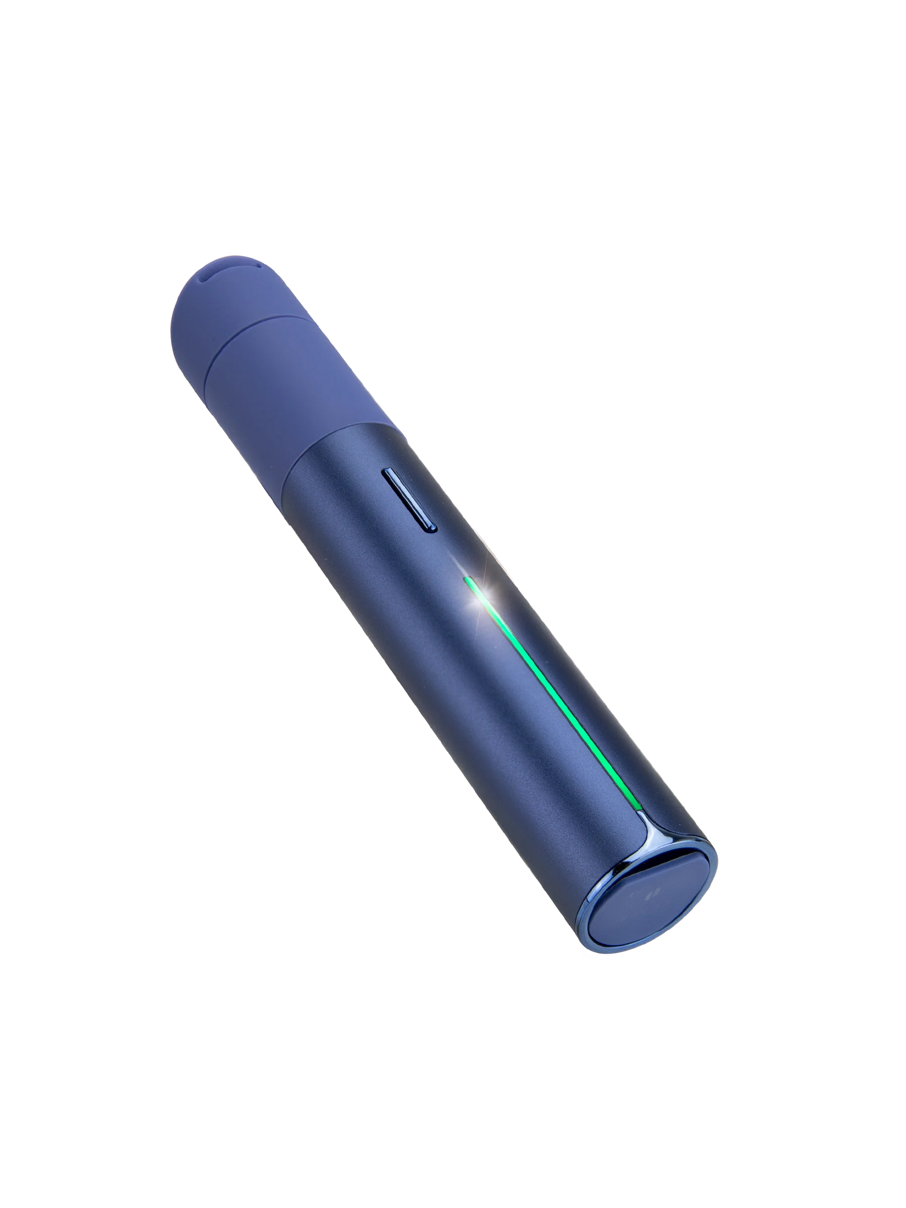 Vaporizador extracciones marca Puffco Pivot vista flotando color zafiro
